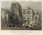 Jerusalem, Church of the Holy Sepulchre, 1845