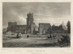Germany, Ruins at Andernach, 1835