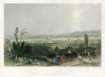 Syria, Damascus view, 1837