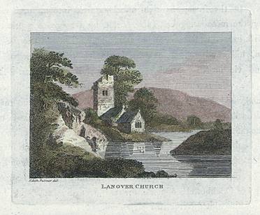 Wales, Monmouthshire, Lanover Church, 1800