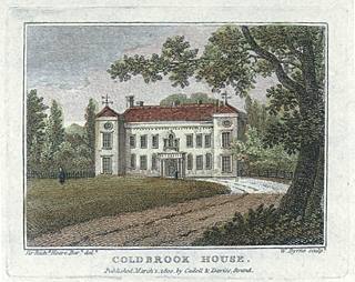 Wales, Monmouthshire, Coldbrook House, 1800