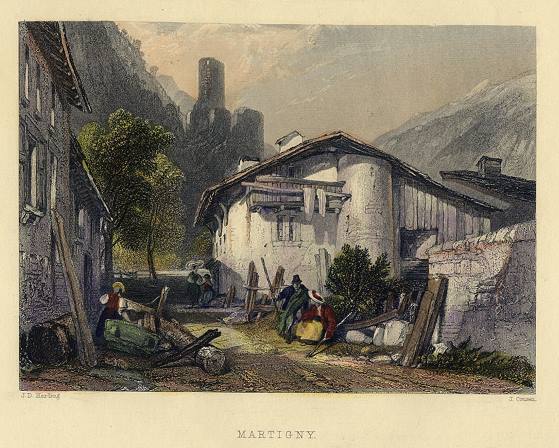 Switzerland, Martigny, 1865