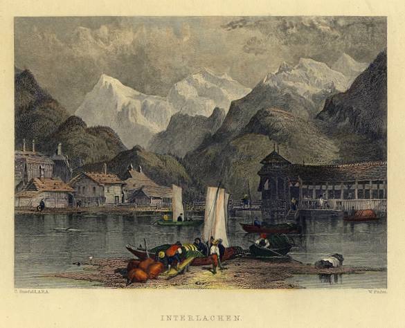 Switzerland, Interlaken, 1865