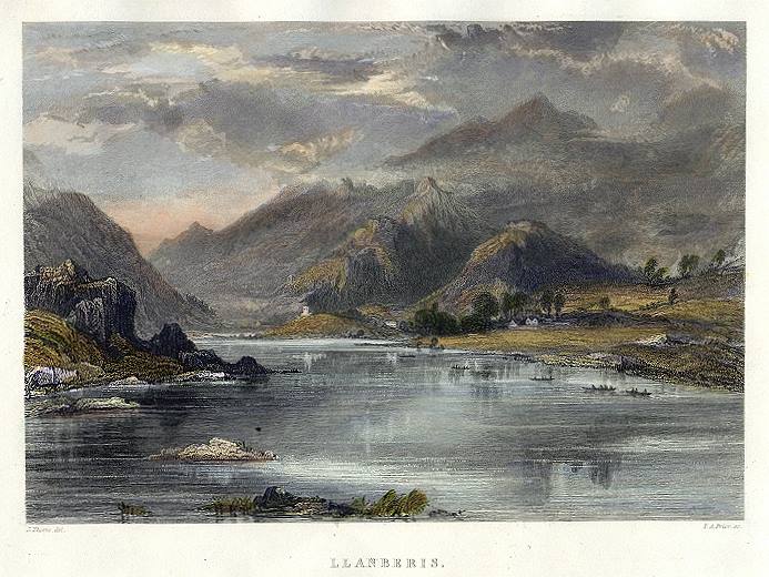 Wales, Llanberis, 1870