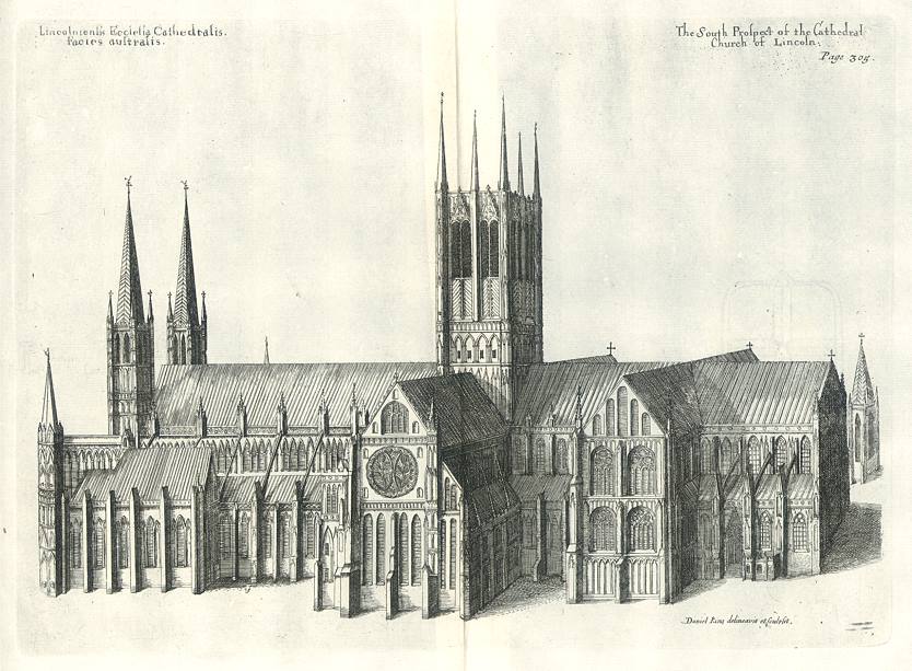 Lincoln Cathedral, 1673 / 1718