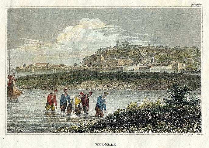 Serbia, Belgrade, 1838