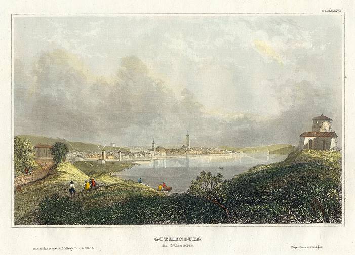 Sweden, Gothenburg, 1838