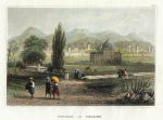 Iran, Shiraz view, 1838