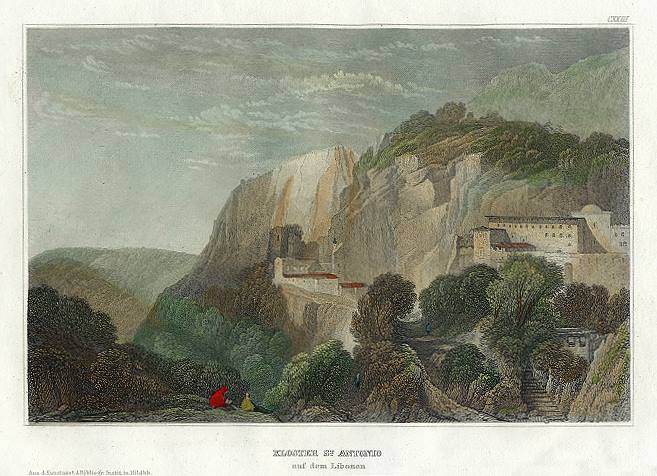 Lebanon, St. Antonio Monastery, 1838