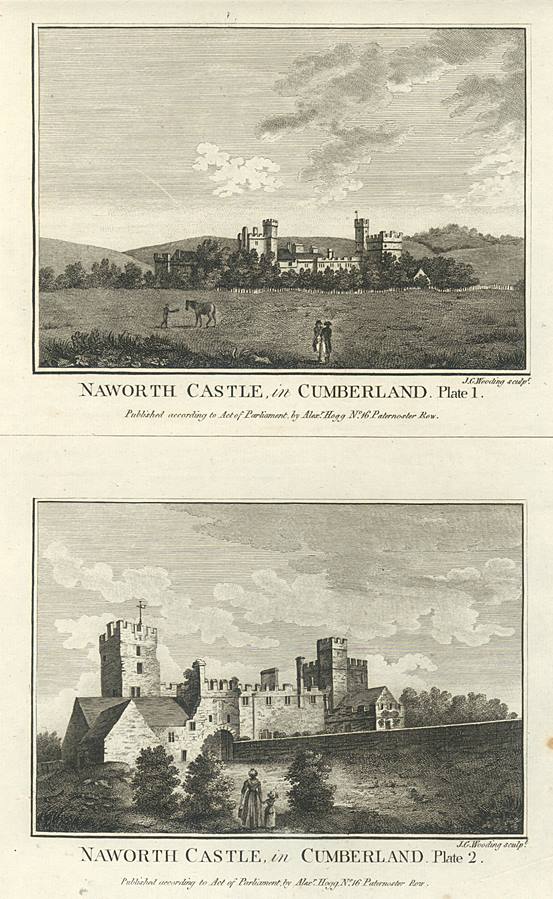 Cumberland, Naworth Castle, 1786