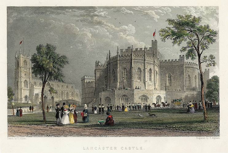 Lancaster Castle, 1836