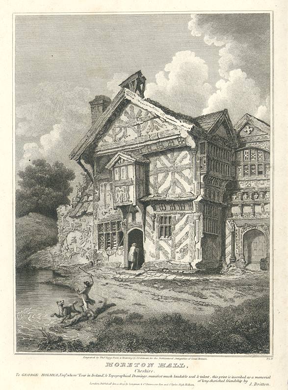 Cheshire, Moreton Hall, 1807