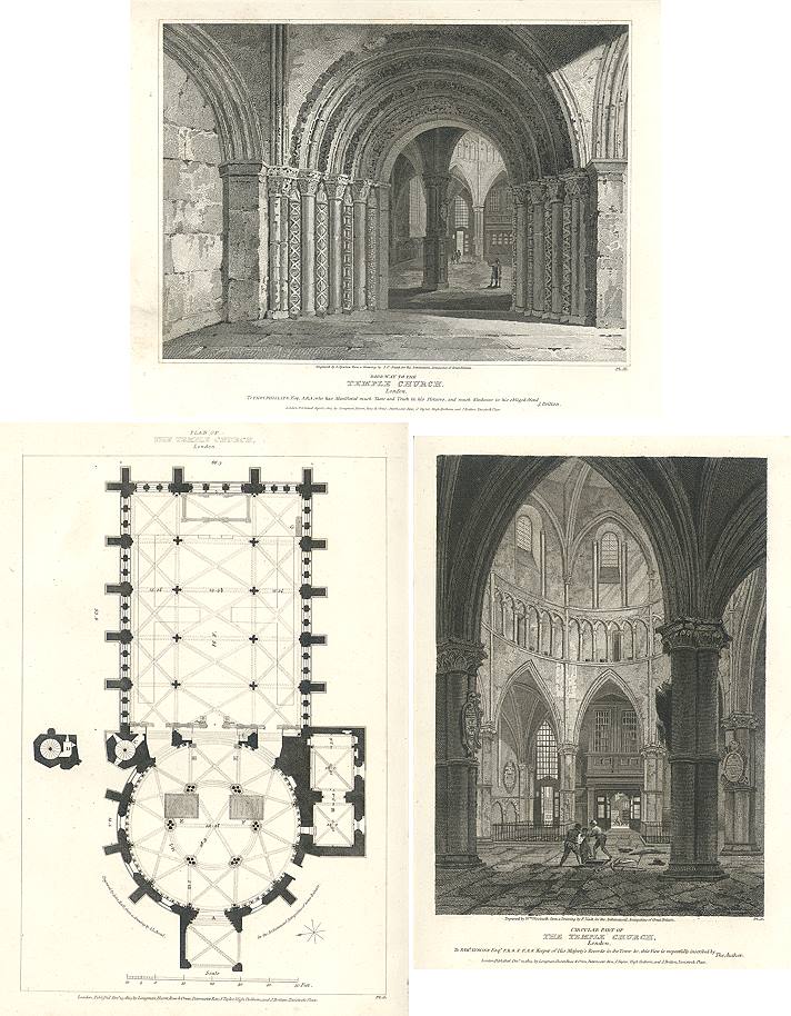 London, Temple Church, 1807