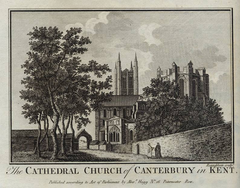 Kent, Canterbury Cathedral, 1786