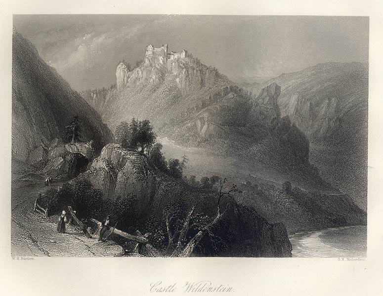 Austria, Castle Wildenstein (on the Danube), 1840