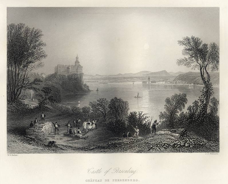 Austria, Castle of Persenbeug, 1840