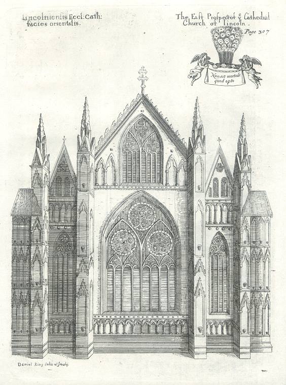 Lincoln Cathedral, 1673 / 1718