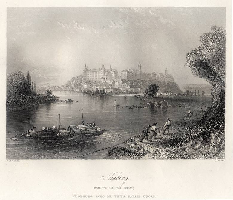 Germany, Neuburg, 1840