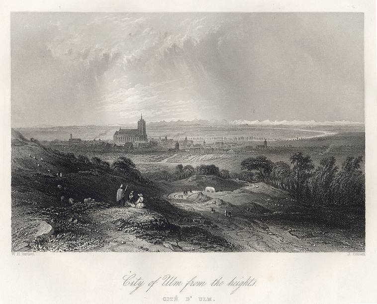 Germany, City of Ulm, 1840