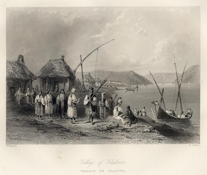 Bulgaria, Village of Gladova, 1840