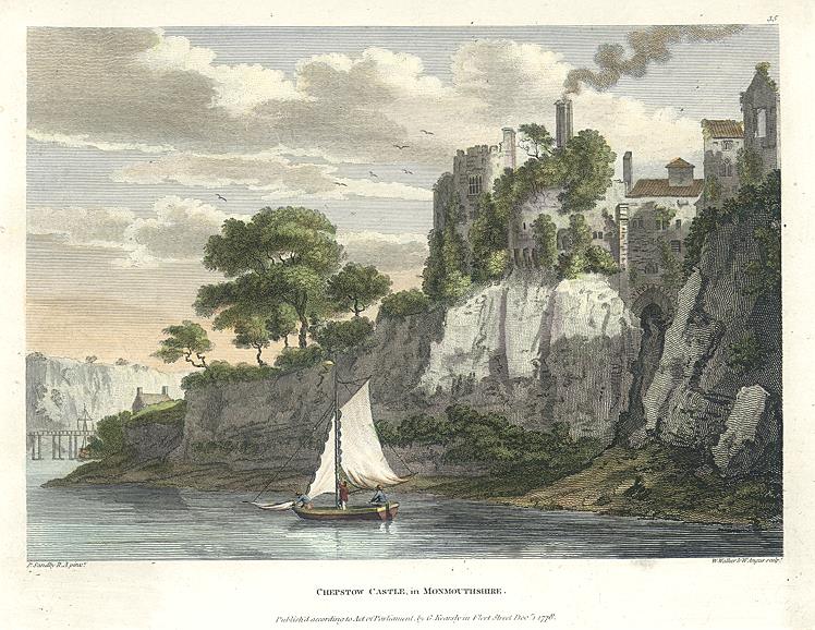 Monmouthshire, Chepstow Castle, 1778