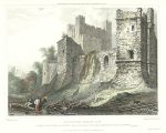 Kent, Rochester Castle, Brittons, 1828