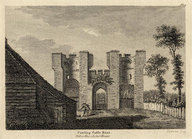 Kent, Cowling Castle, 1786