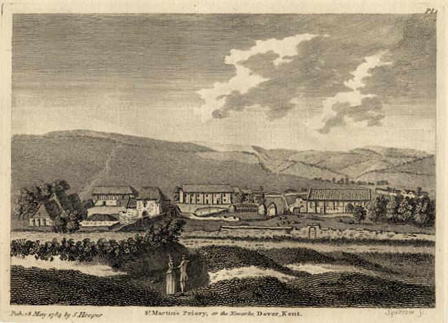 Kent, St. Martin's Priory at Dover, 1786