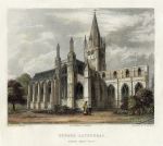 Oxford Cathedral, Winckles, 1836