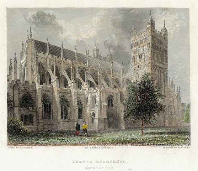 Exeter Cathedral, 1836