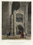 Peterborough Cathedral, 1836