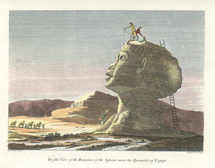 Egypt, The Sphinx, 1817