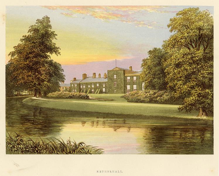 Cumberland, Netherhall, 1880