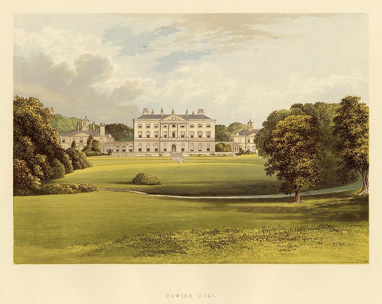 Northumberland, Howick Hall, 1880