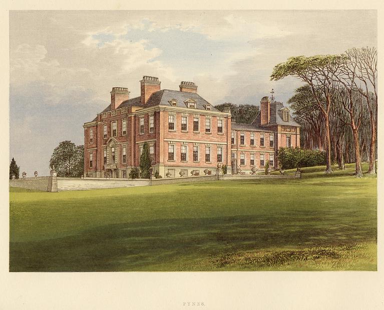 Devon, Pynes house, 1880