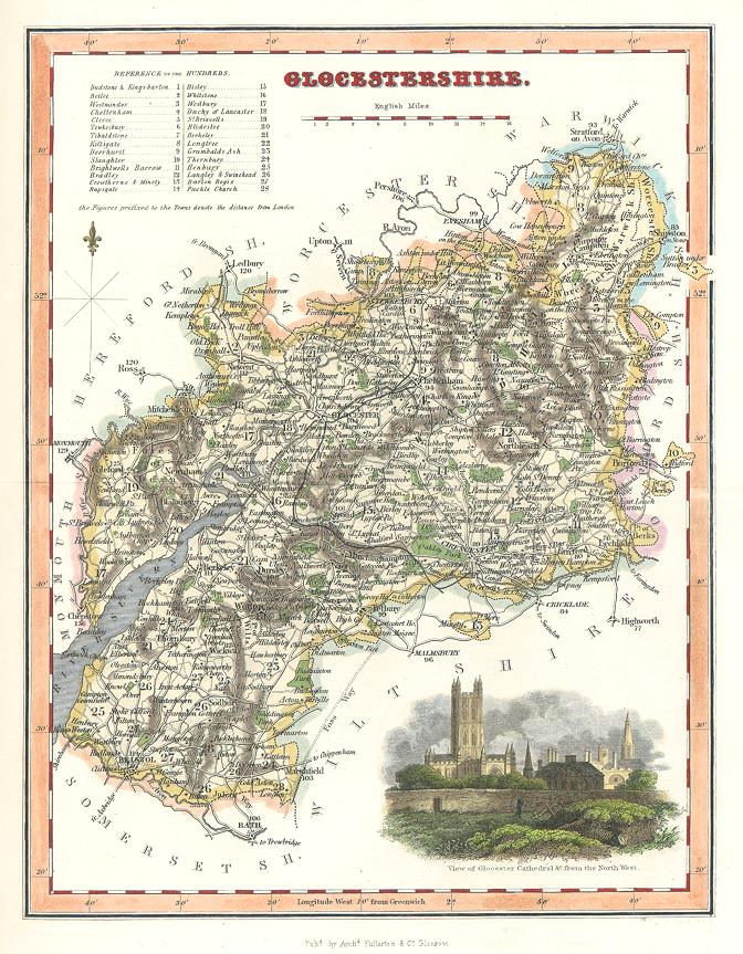 Gloucestershire, Fullarton, 1841