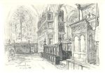 Oxford, Christ Church, Interior of the Latin Chapel, 1889