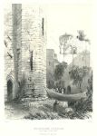 Herefordshire, Goodrich Castle, stone lithograph, 1840