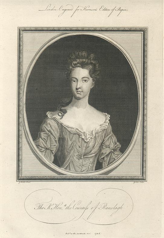 Countess of Ranelagh, 1784