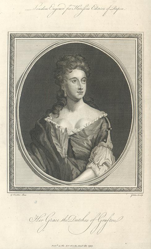 Duchess of Grafton, 1784