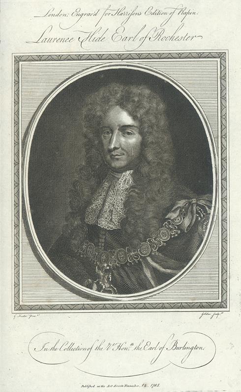 Laurence Hide, Earl of Rochester, 1784