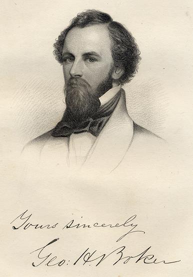 George H. Boker, 1855