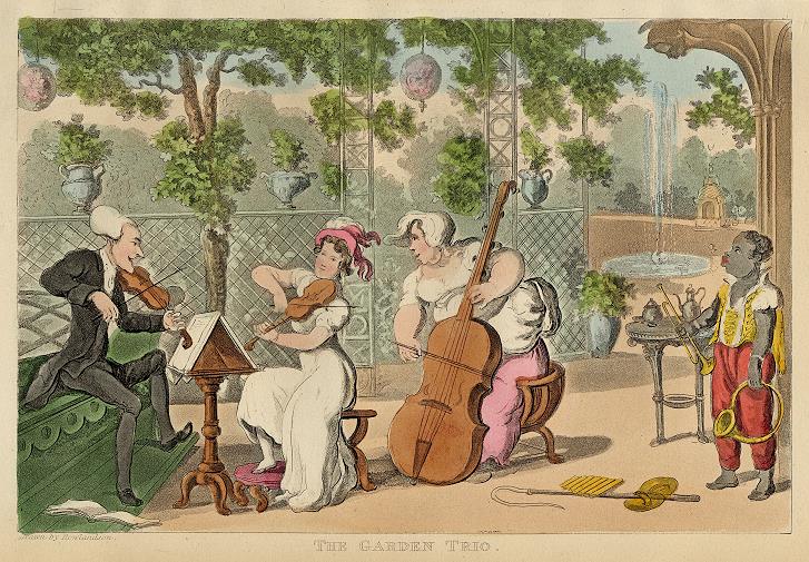 Dr. Syntax, The Garden Trio (Music), 1840