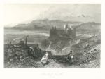 Wales, Harlech Castle, 1838