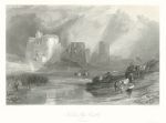 Wales, Kidwelly Castle, 1838