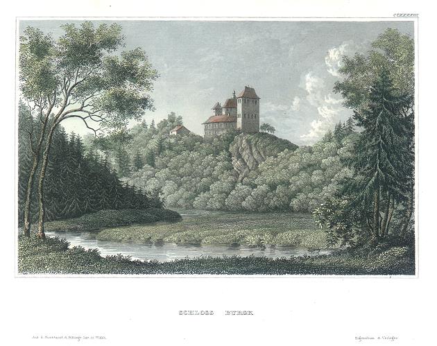 Germany, Schloss Burgk, 1839