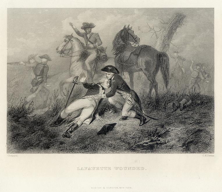 USA history, Lafayette Wounded, 1878