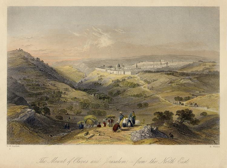 Jerusalem and the Mount of Olives, 1860