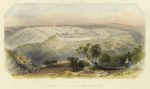 Jerusalem, from the Mount of Olives, 1860