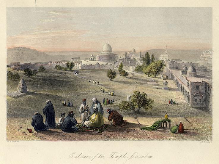 Jerusalem, Enclosure of the Temple, 1860